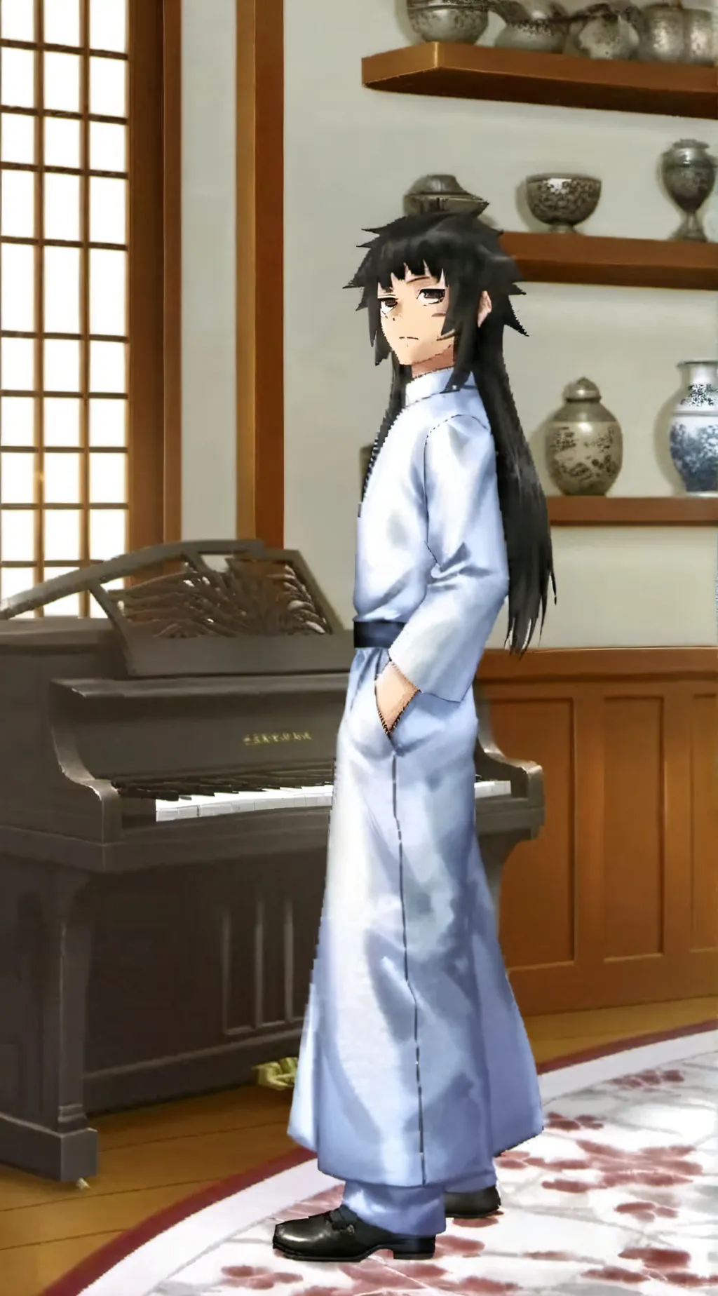 ai character: Giyuu tomioka  background