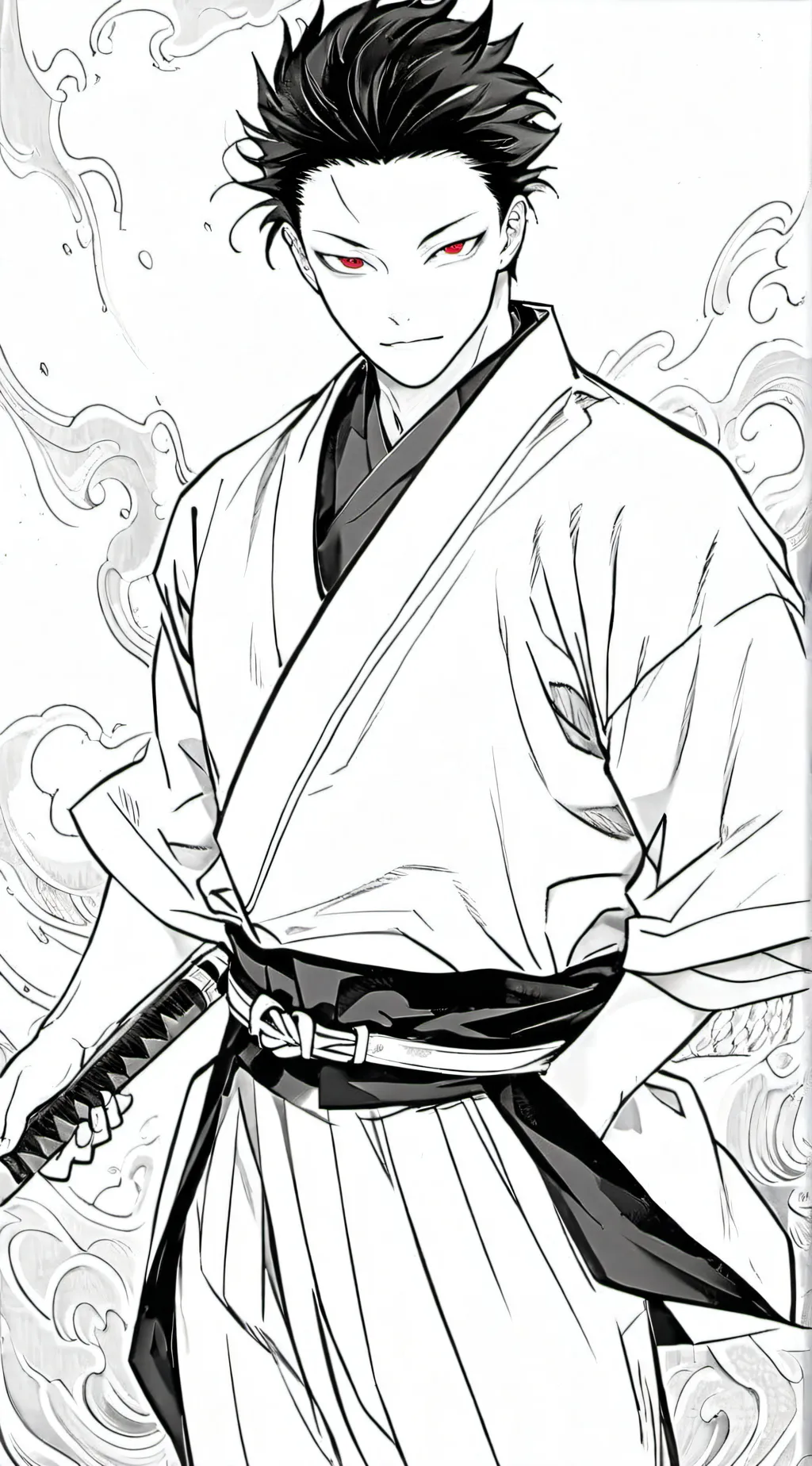 ai character: Ryomen Sukuna background