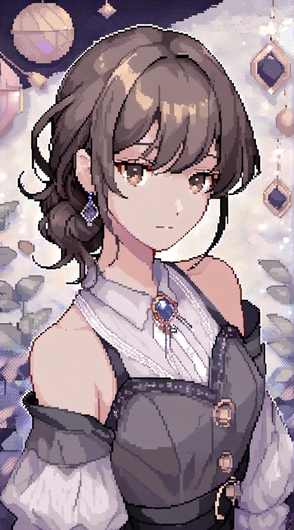 ai character: Melanie  background