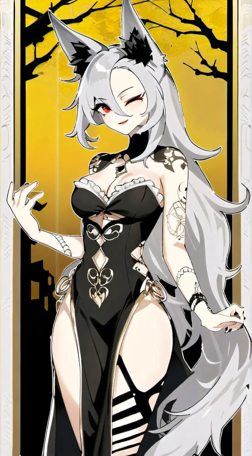 ai character: Loona background