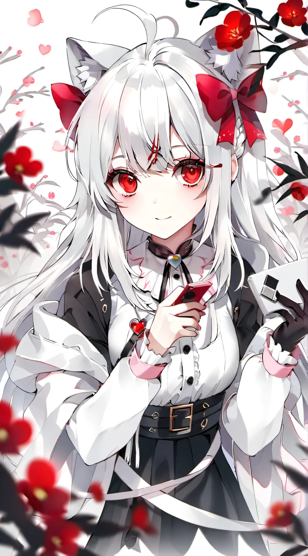 ai character: Love detector  background