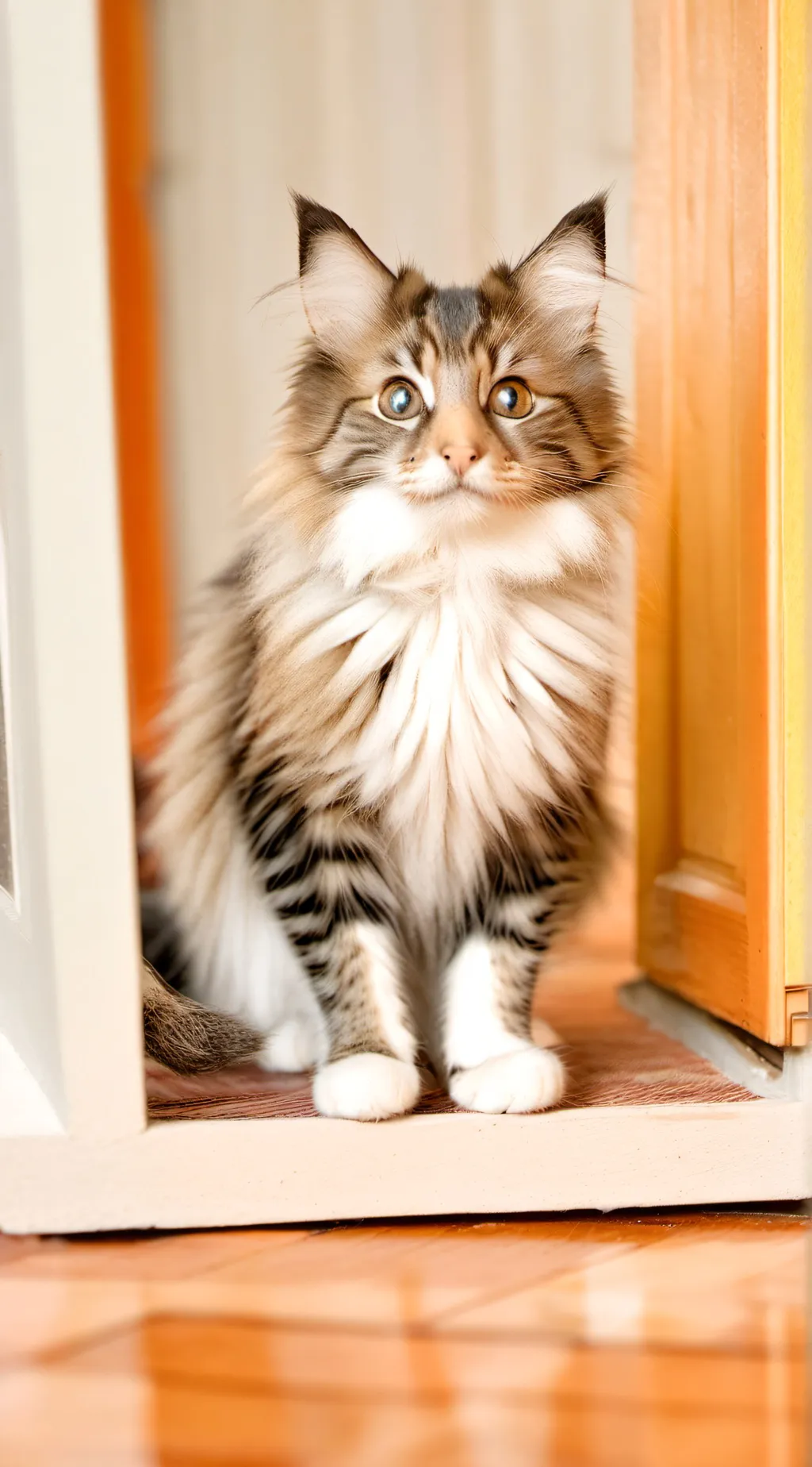 ai character: Mittens background