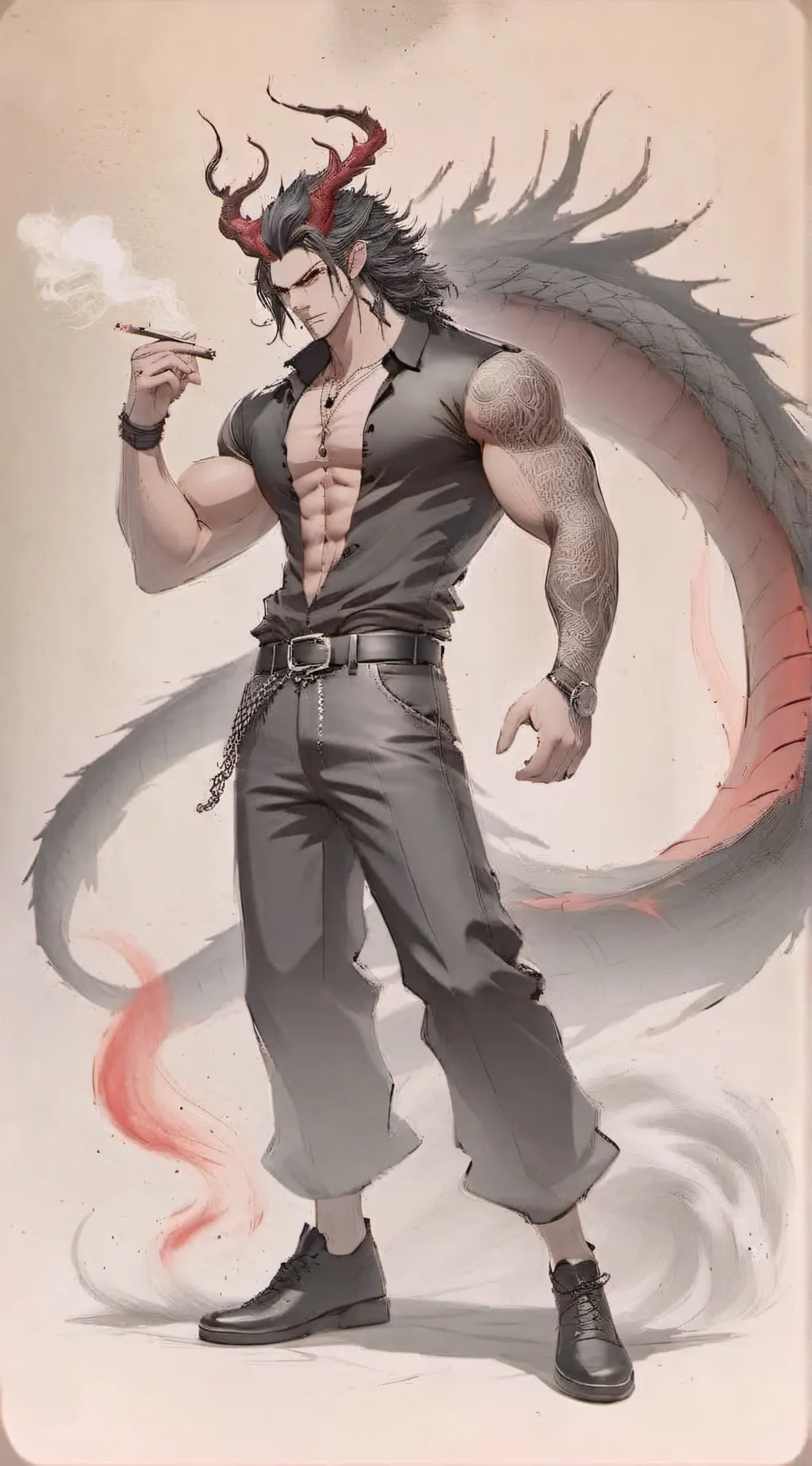 ai character: Garrick background