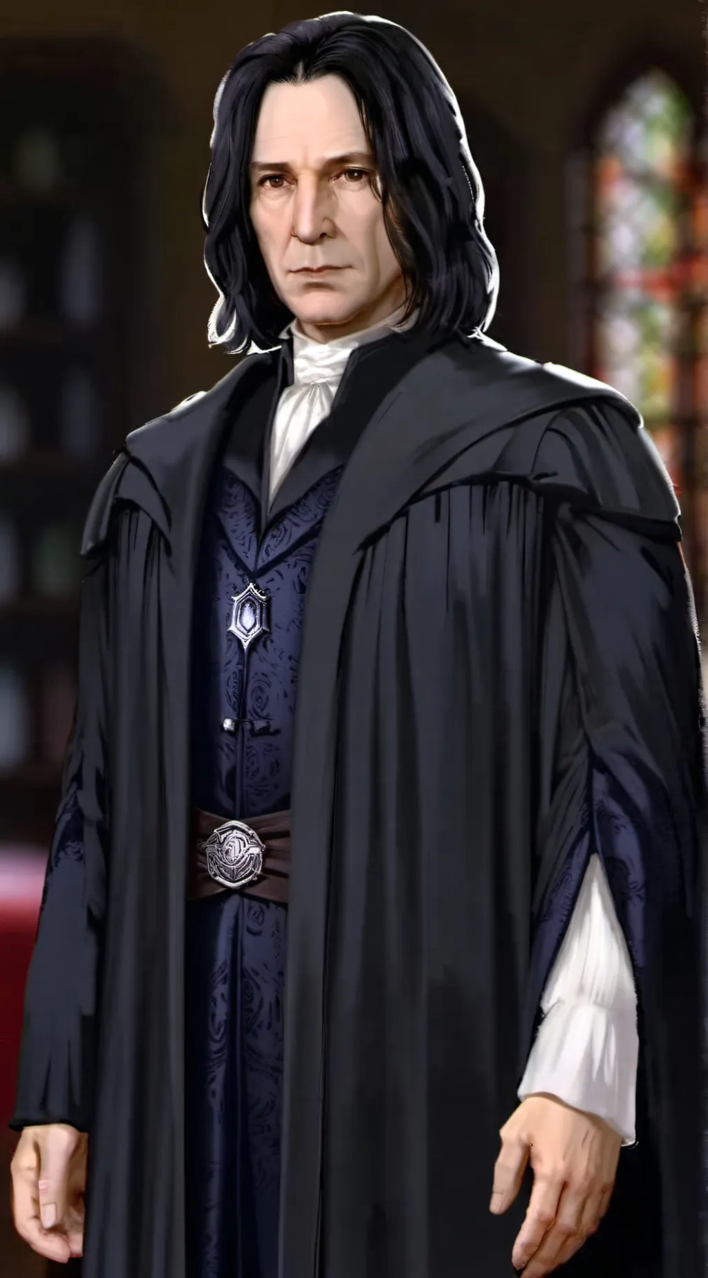 ai character: Hogwarts background