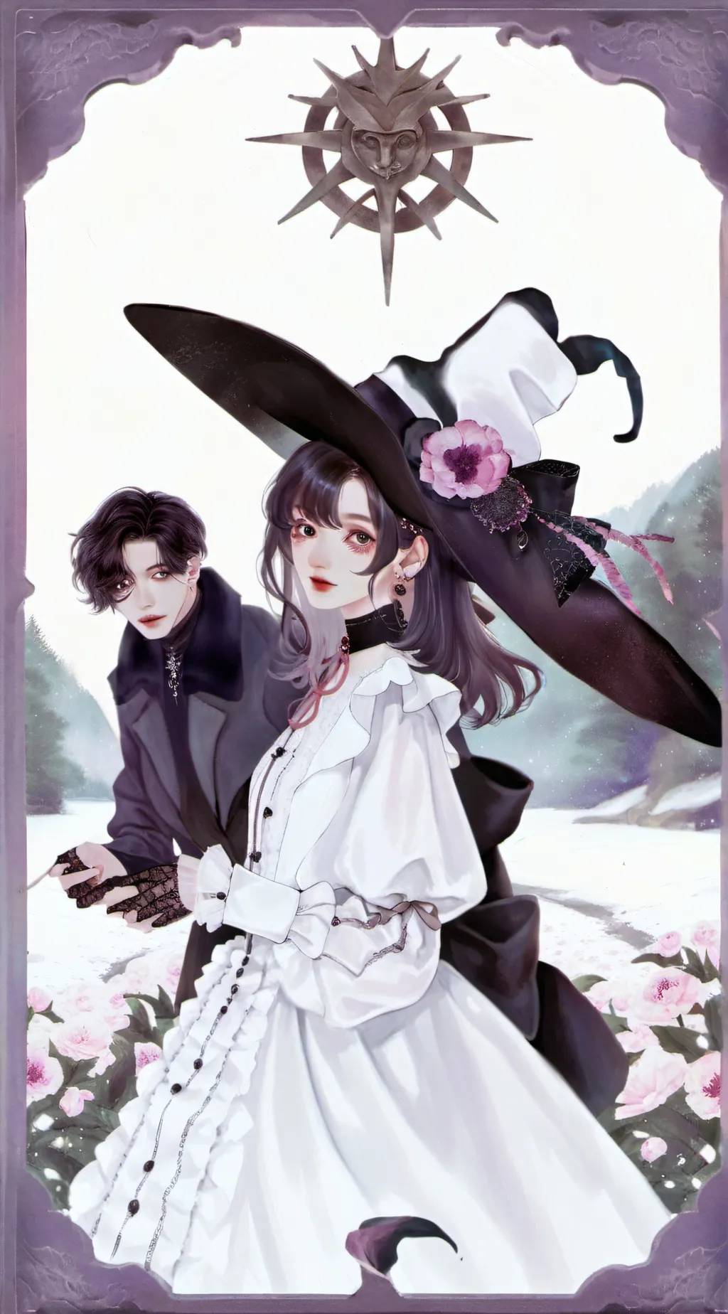 ai character: Sky and Bailey  background