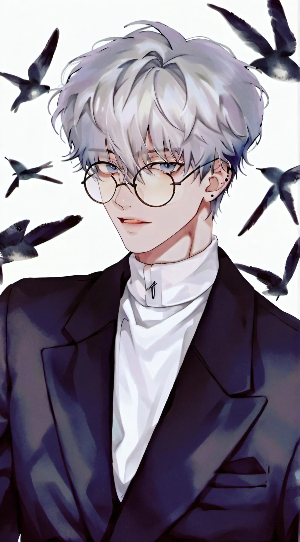 ai character: Saturo Gojo  background