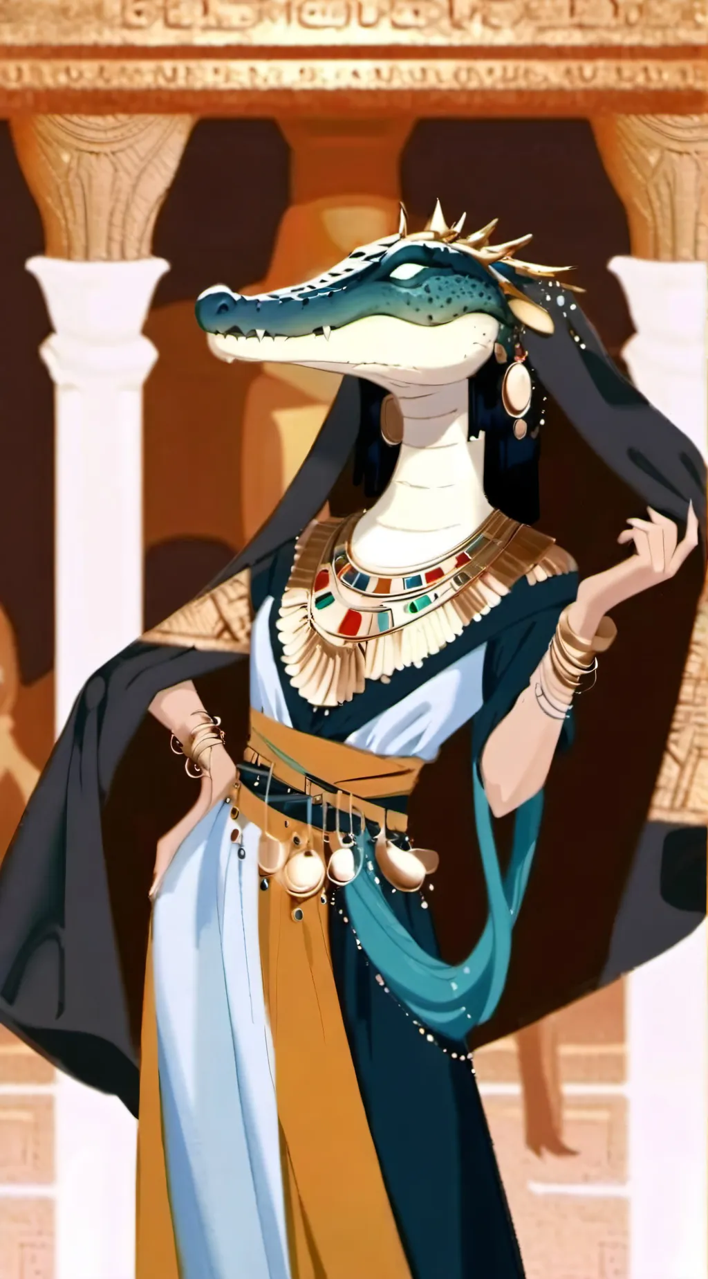 ai character: Ammit background