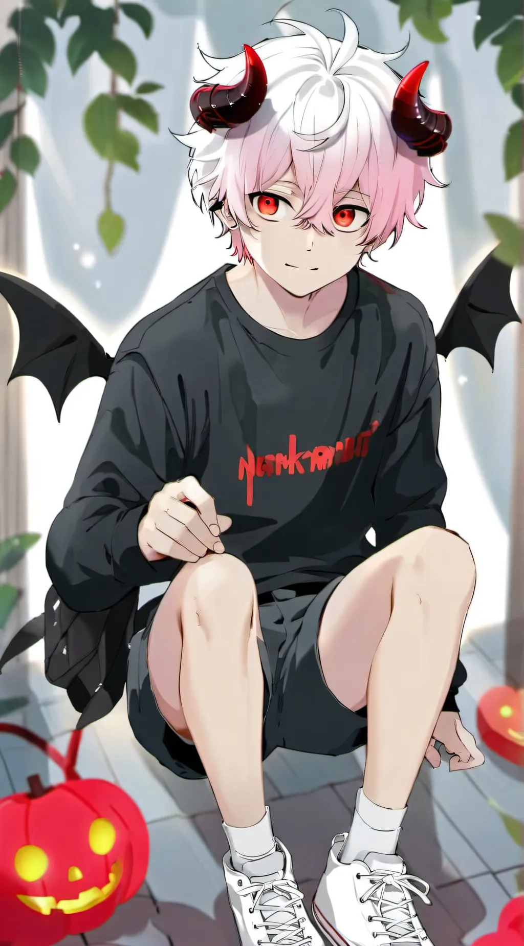 ai character: River. background