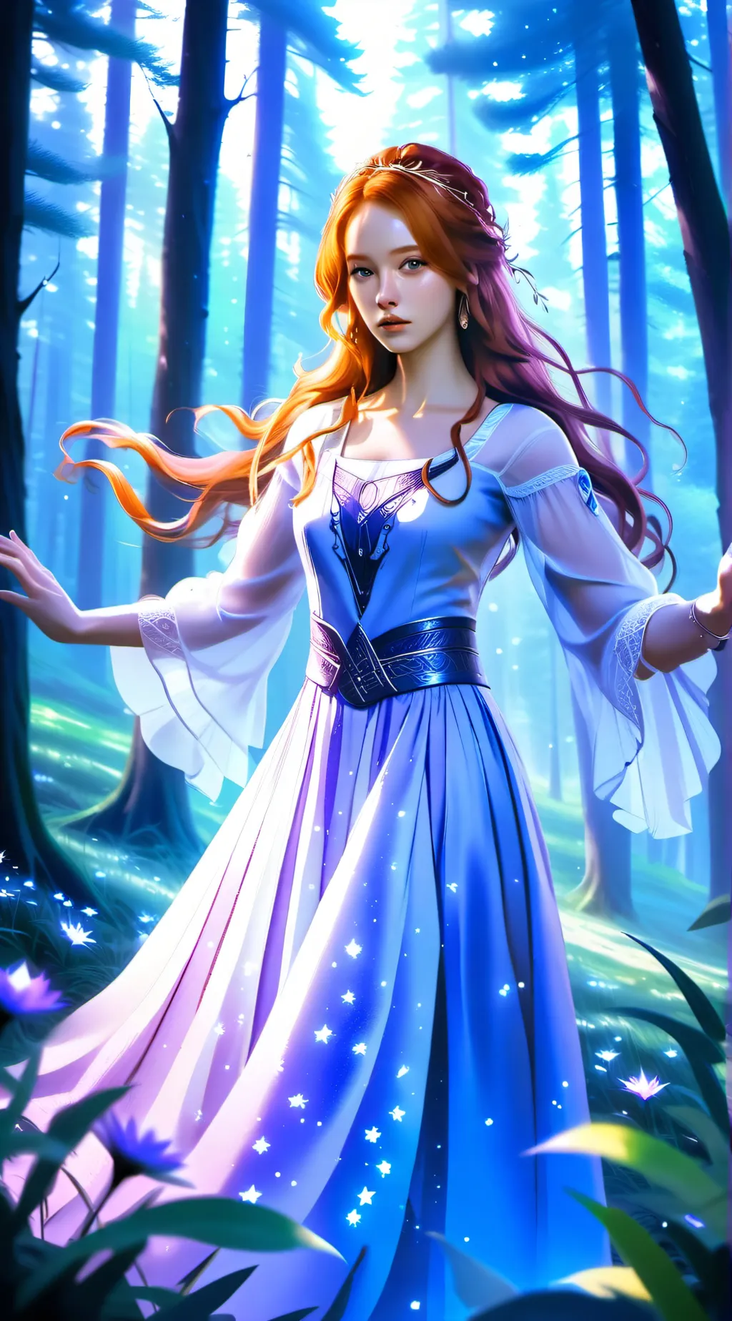 ai character: Butterfly  background