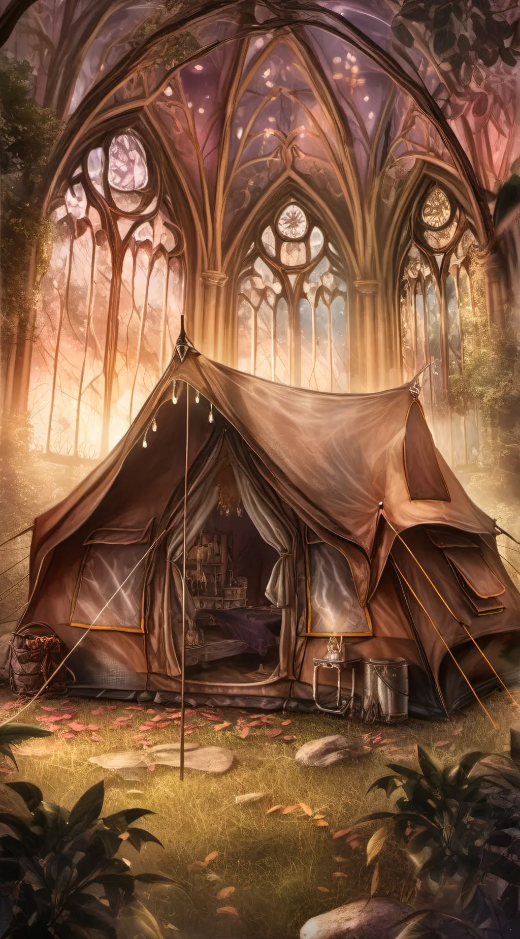 ai character: campers background