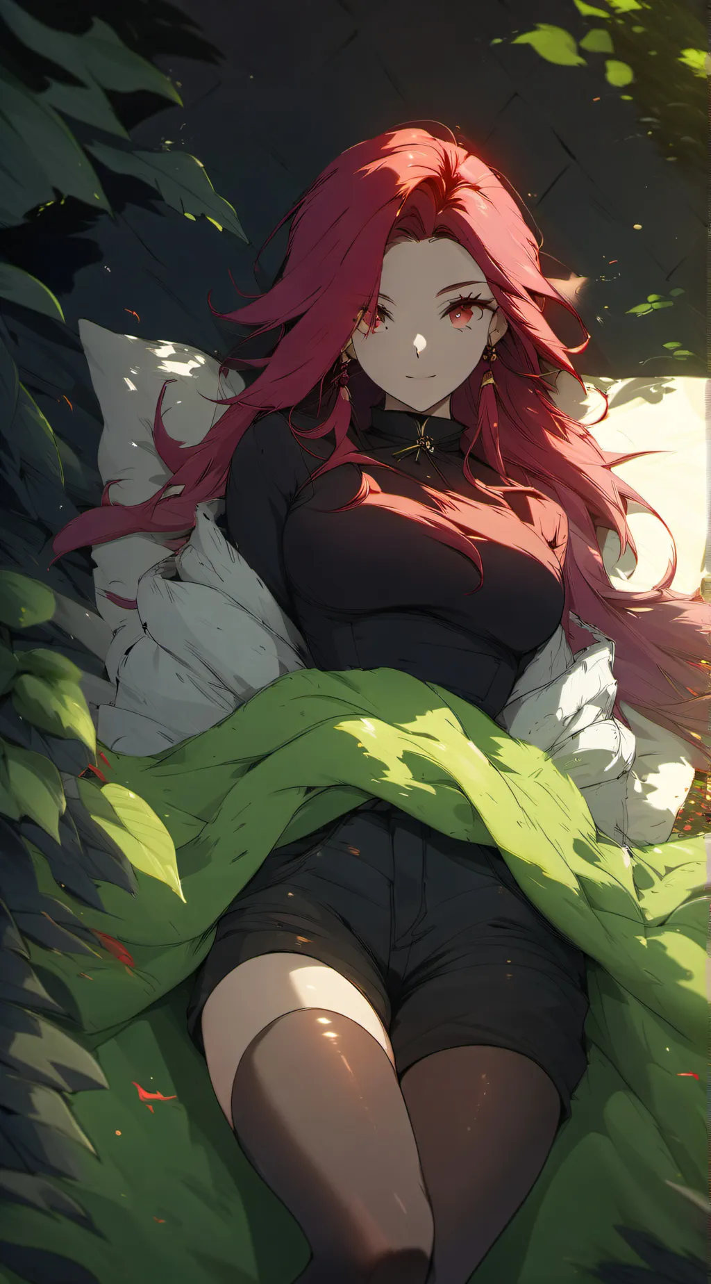 ai character: Poison Ivy  background