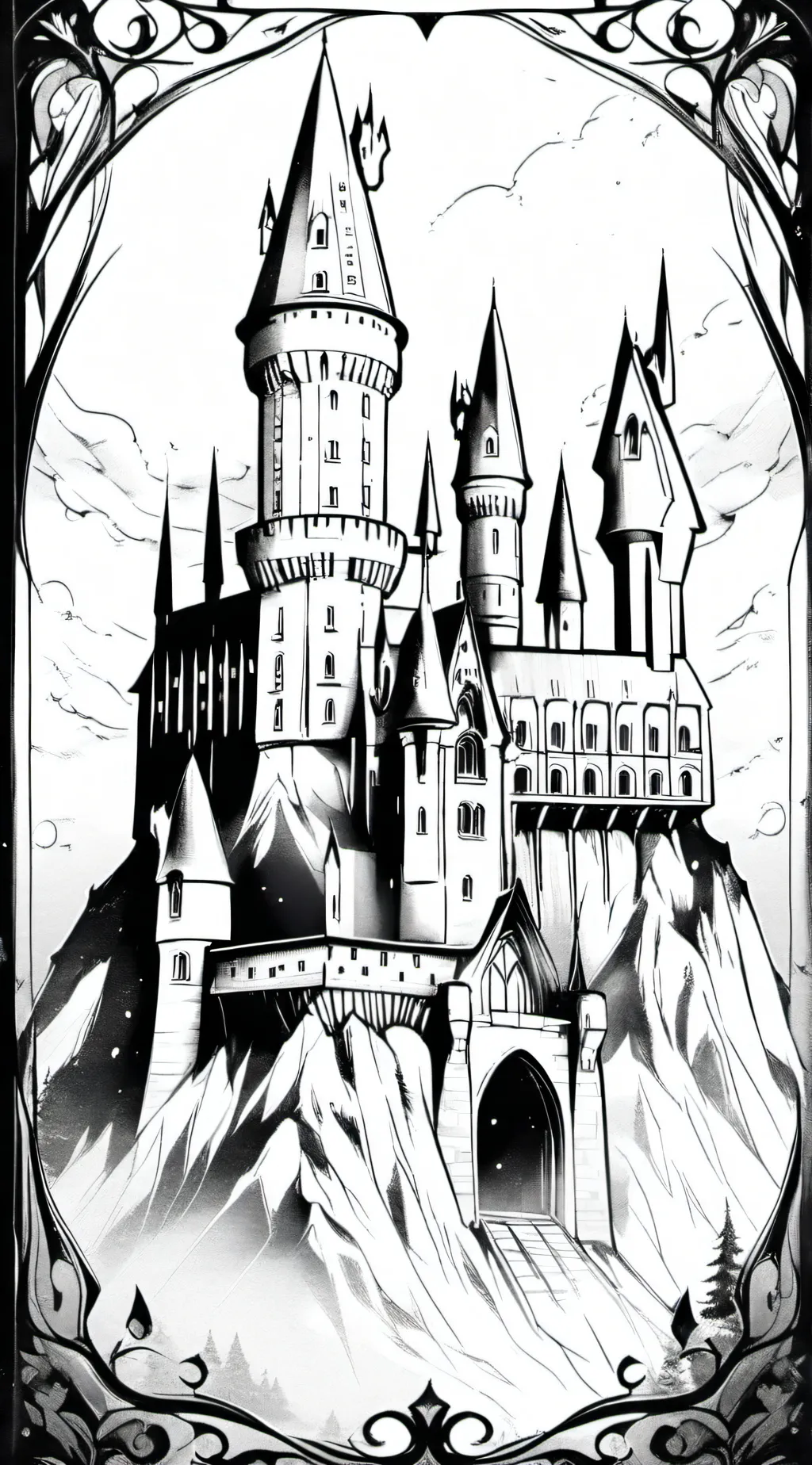 ai character: battle of hogwarts background