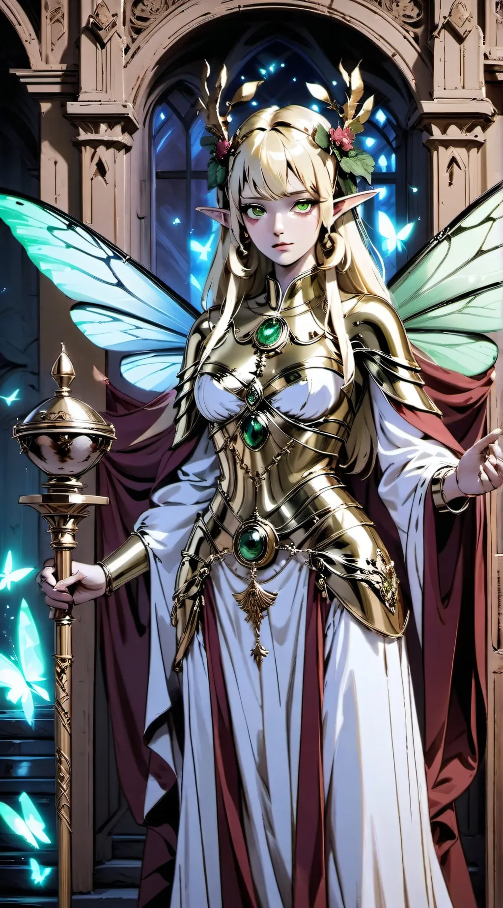 ai character: Empress Ayrdh background