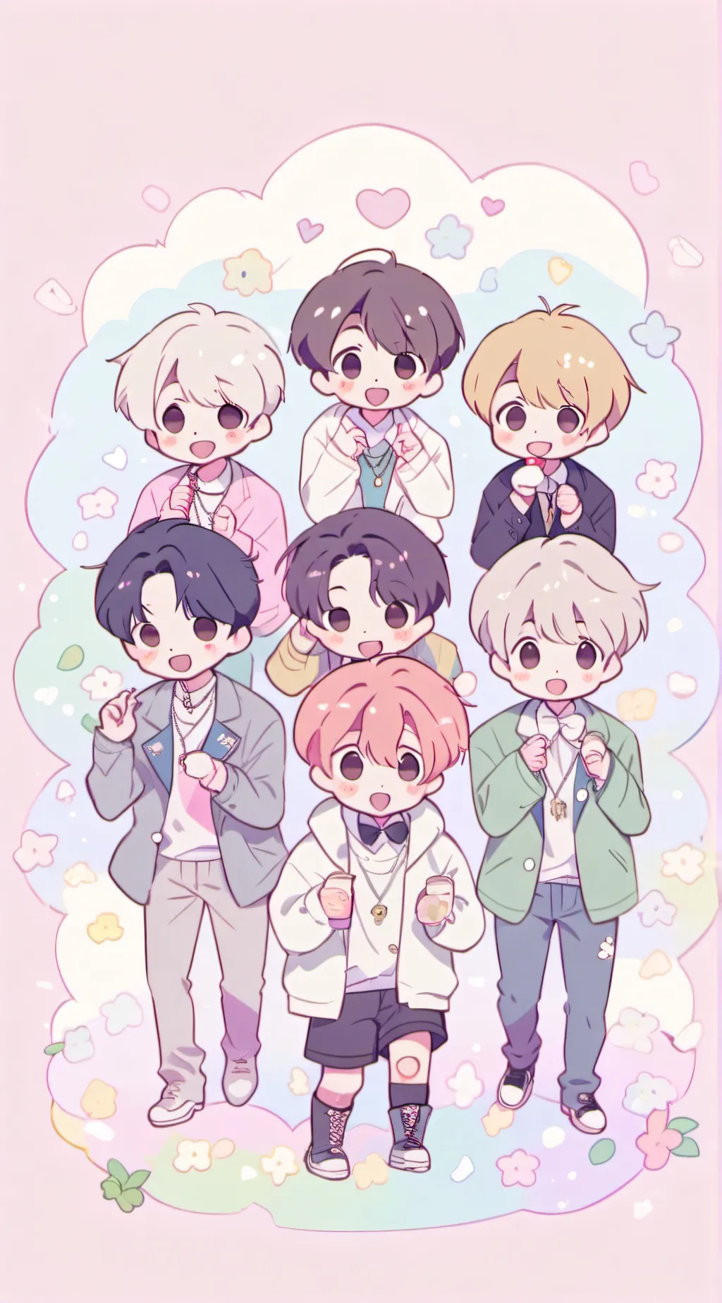 ai character: bts background