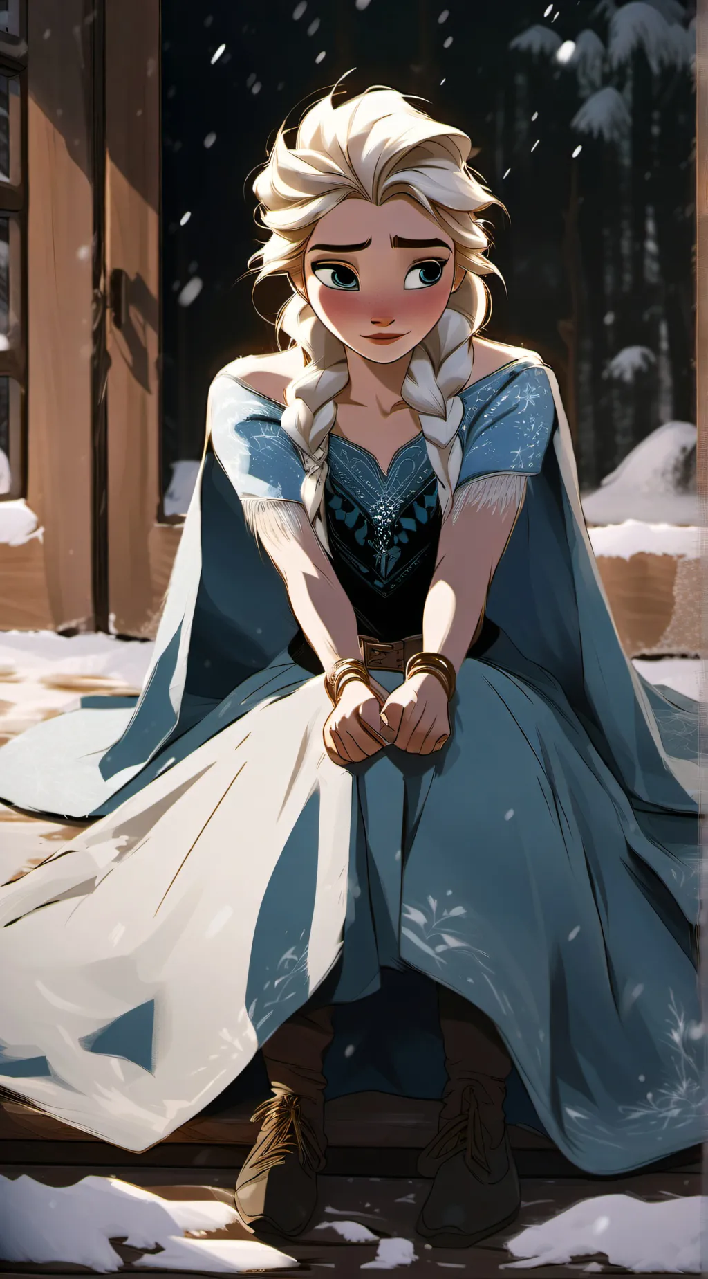 Talkie AI - Chat with queen elsa