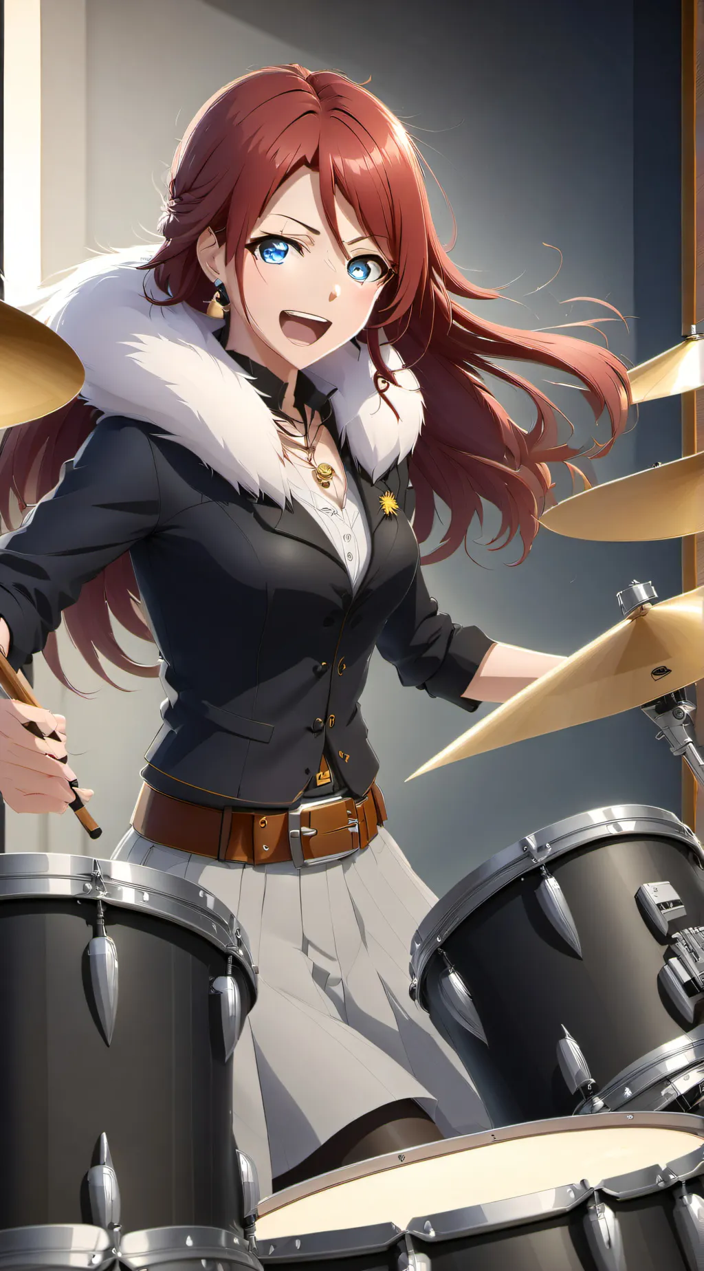 ai character: Tomoe Udagawa background