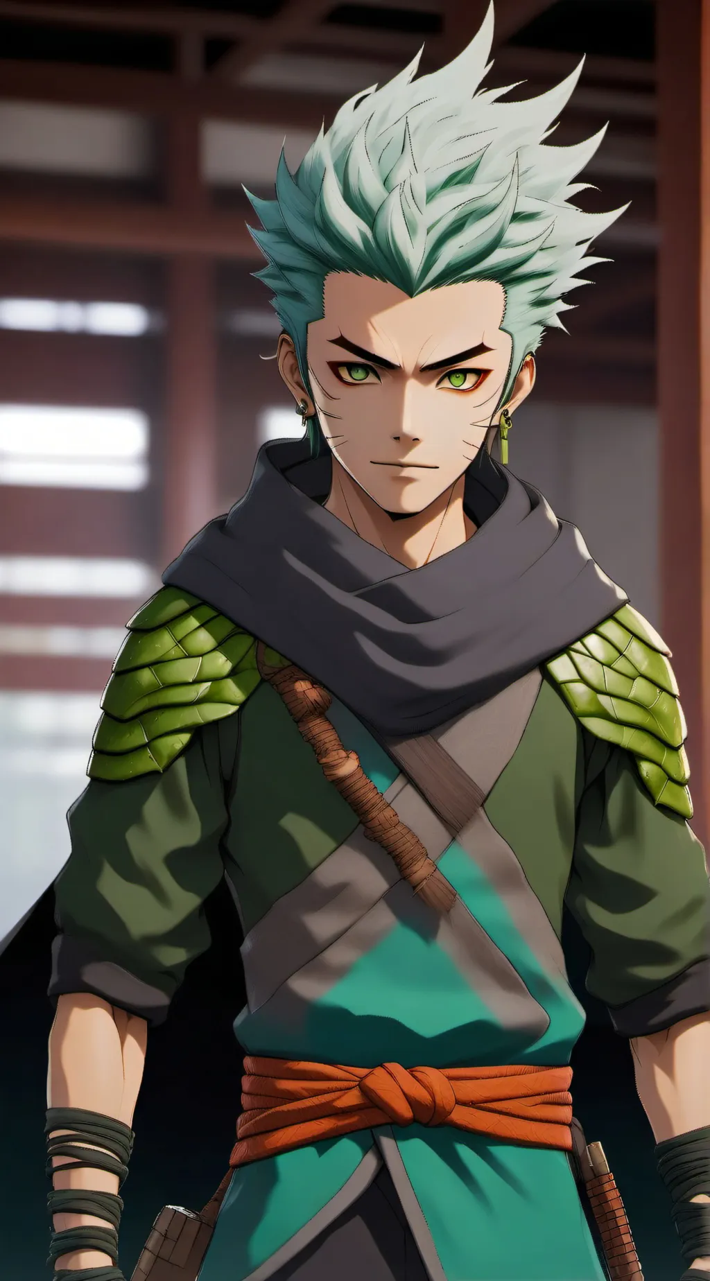 ai character: Togaru Kamakiri background