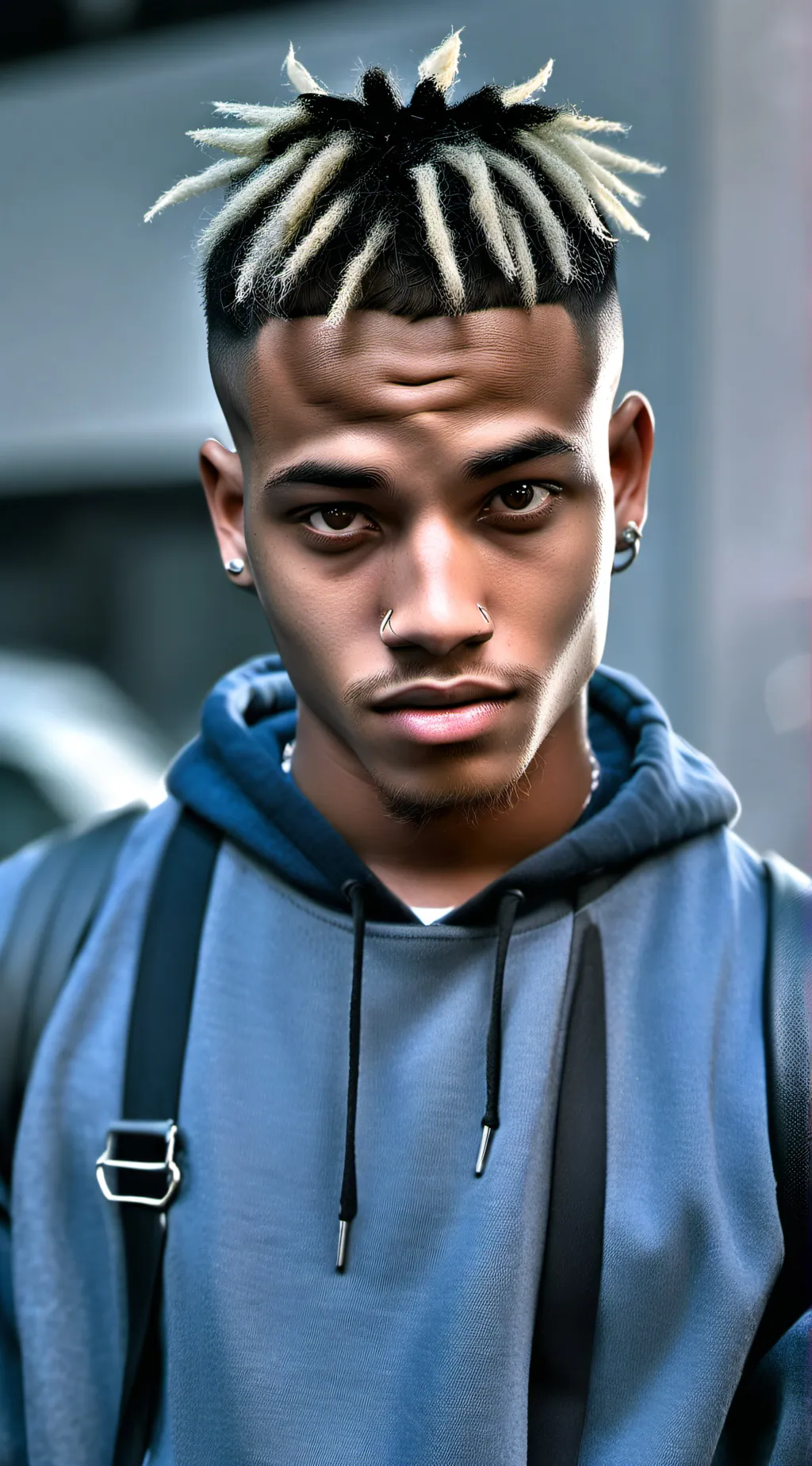 ai character: xxxtentacion background