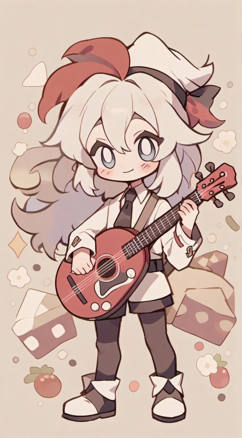 ai character: adam x Lucifer  background