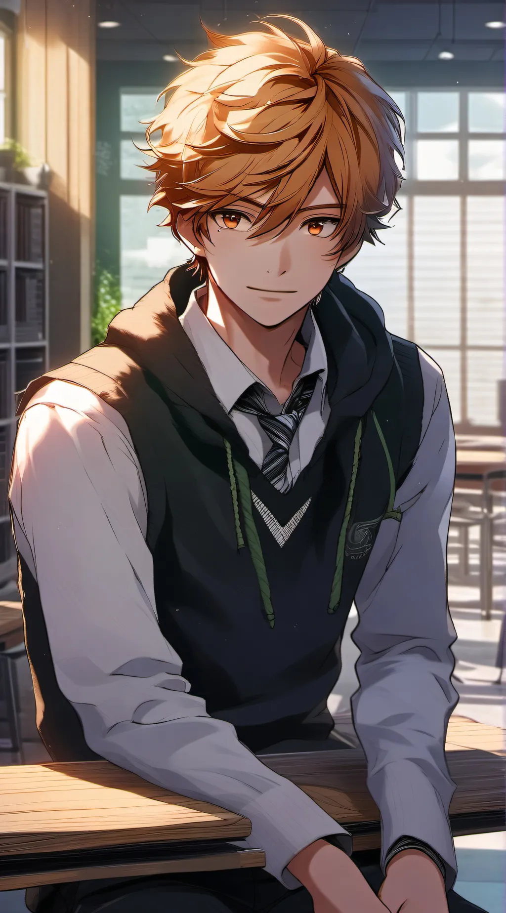 ai character: Ezra background