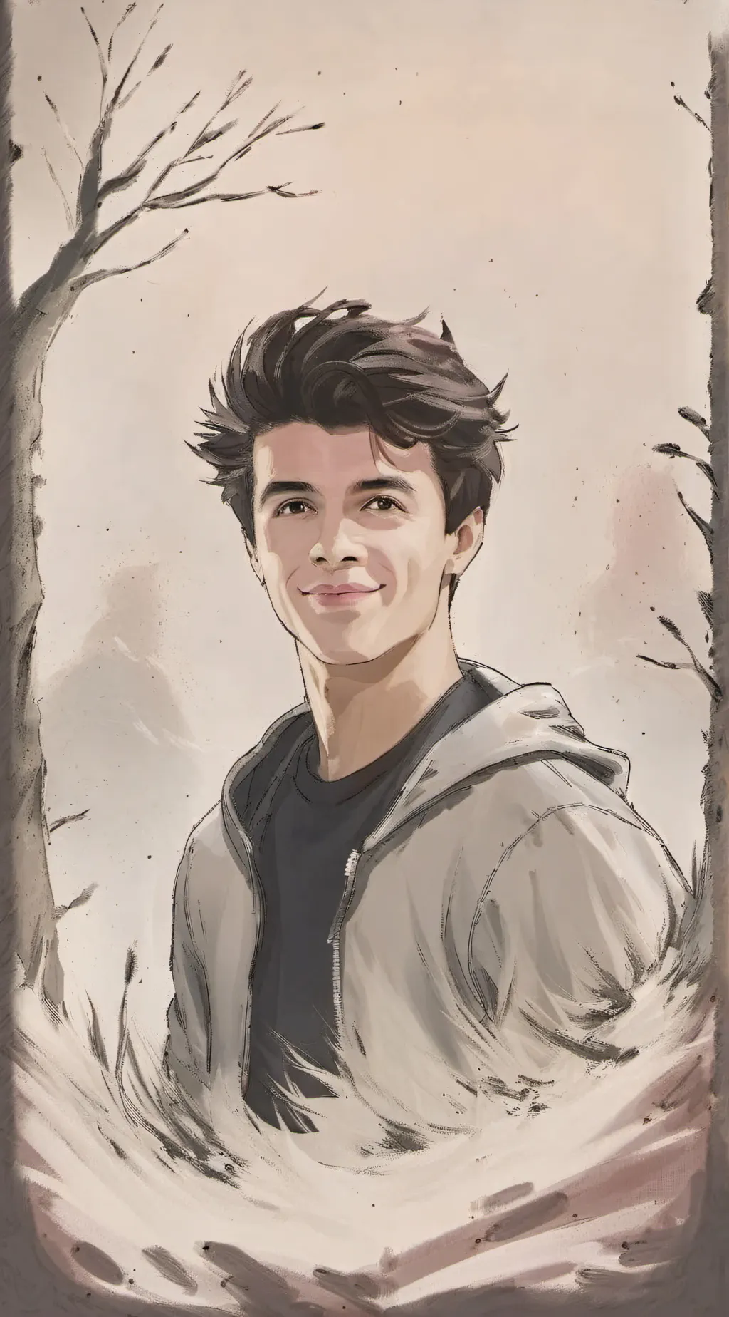 ai character: Brent Rivera  background