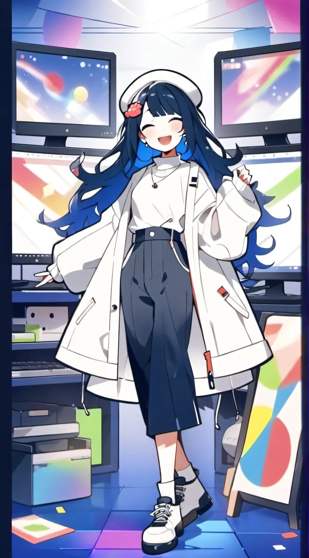 ai character: krew!! background