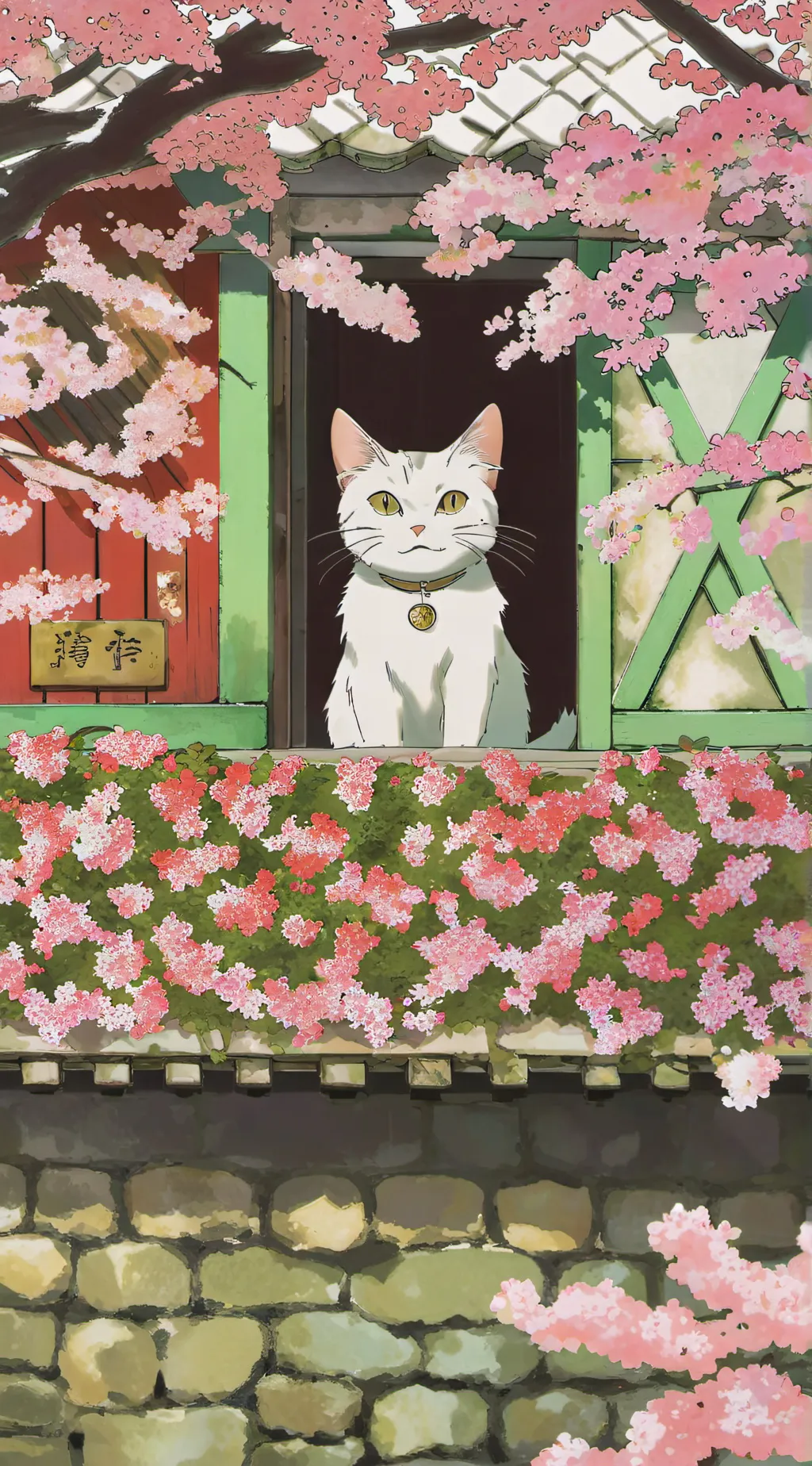 ai character: CAT background