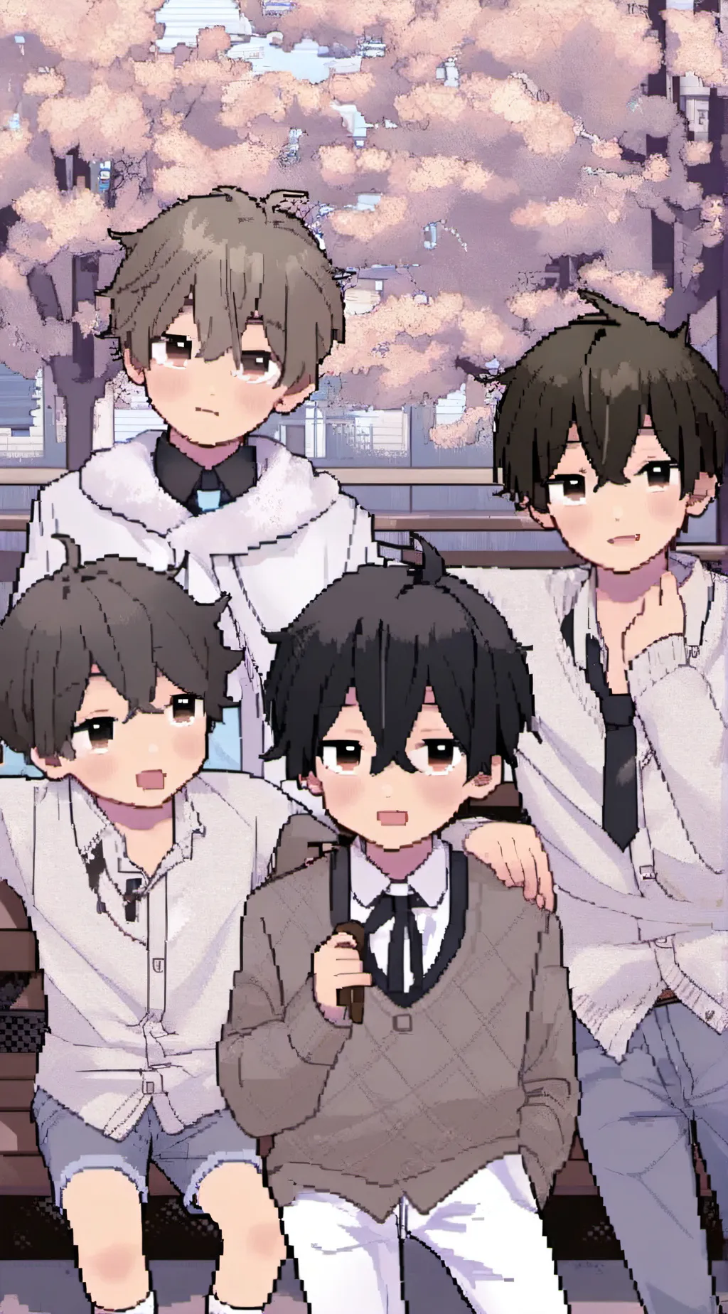 ai character: Roommates :)) background
