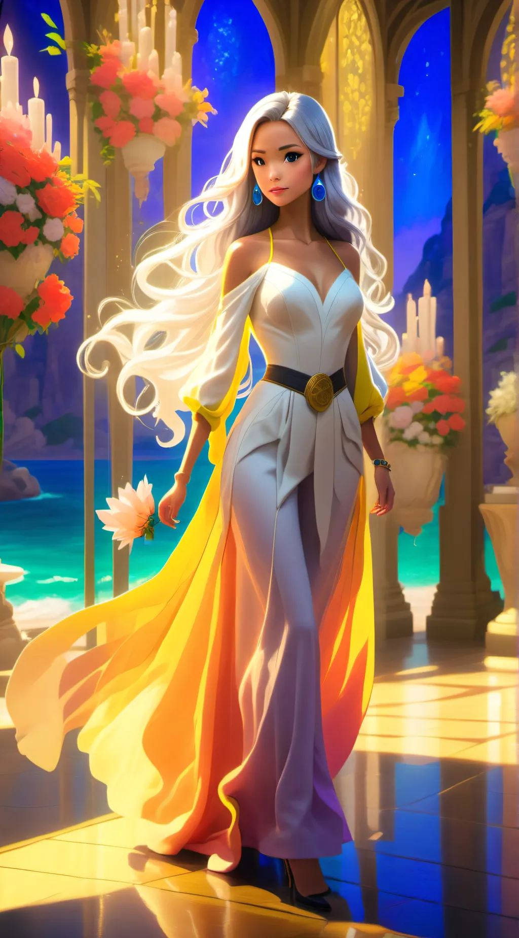 ai character: Life Oracle background