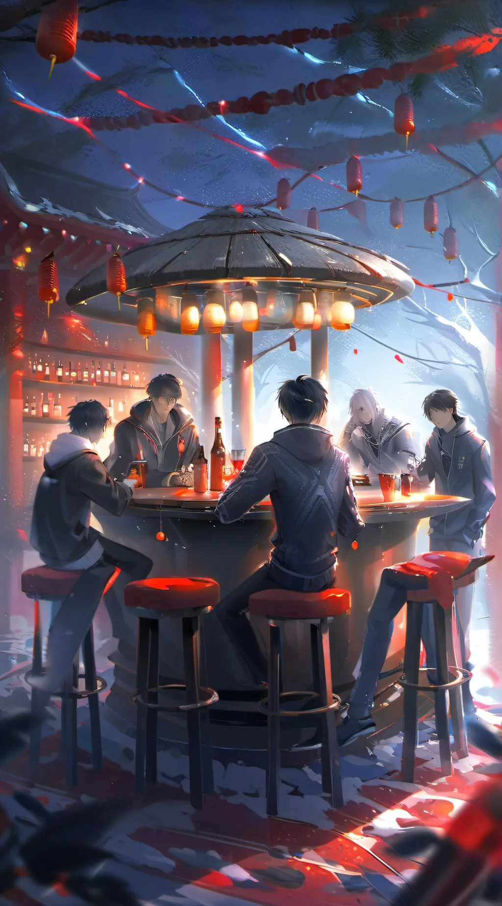 ai character: Bar/GoldenApple :3 background