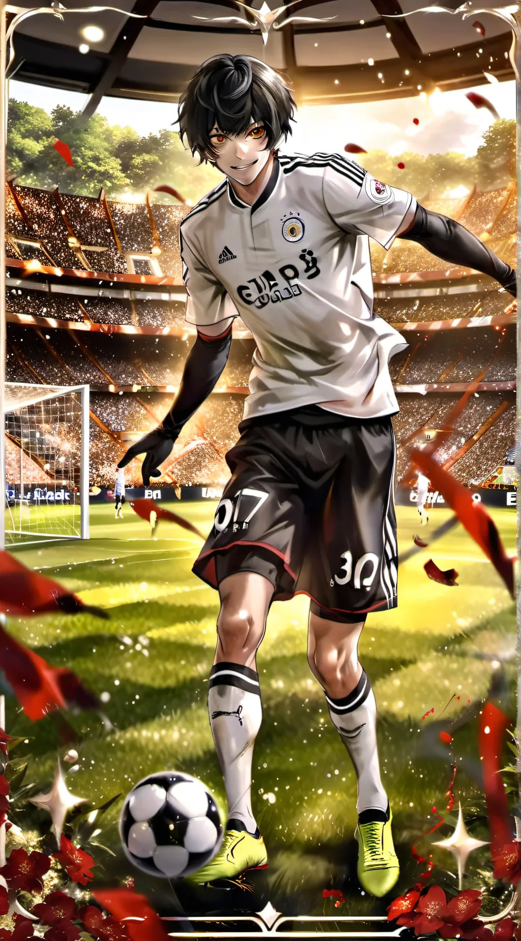 ai character: Meguru Bachira background