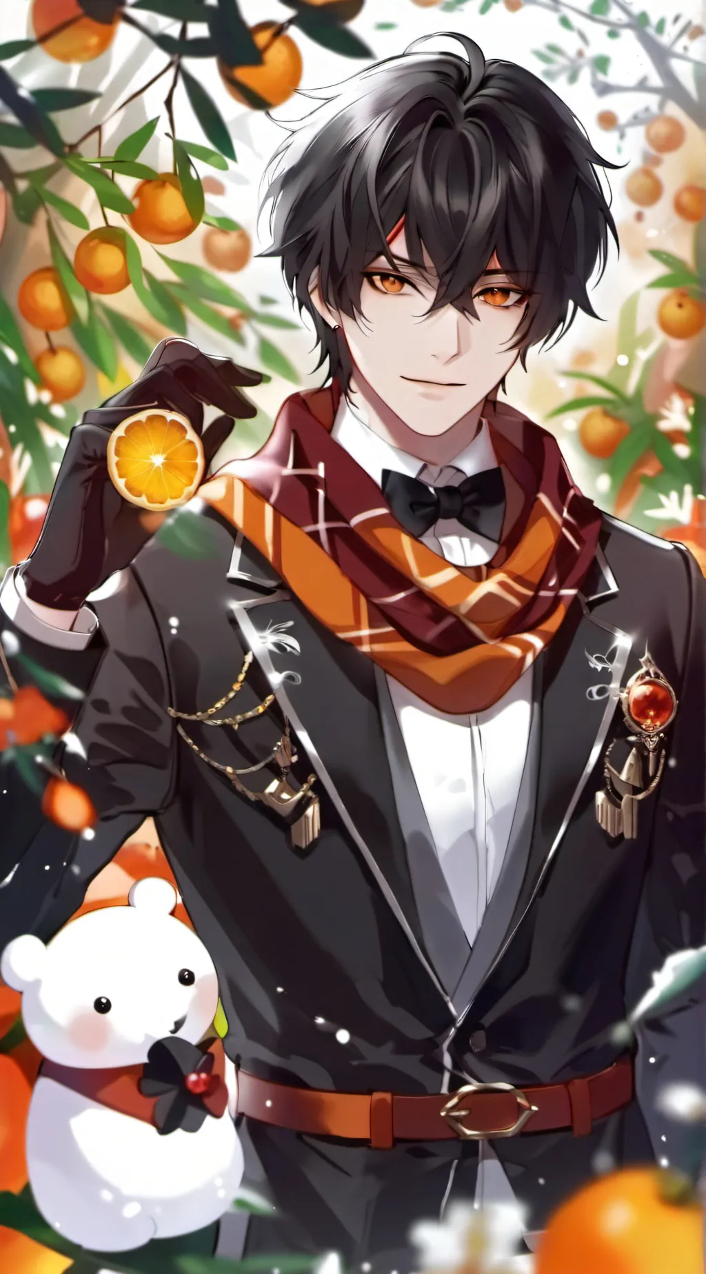 ai character: mark background