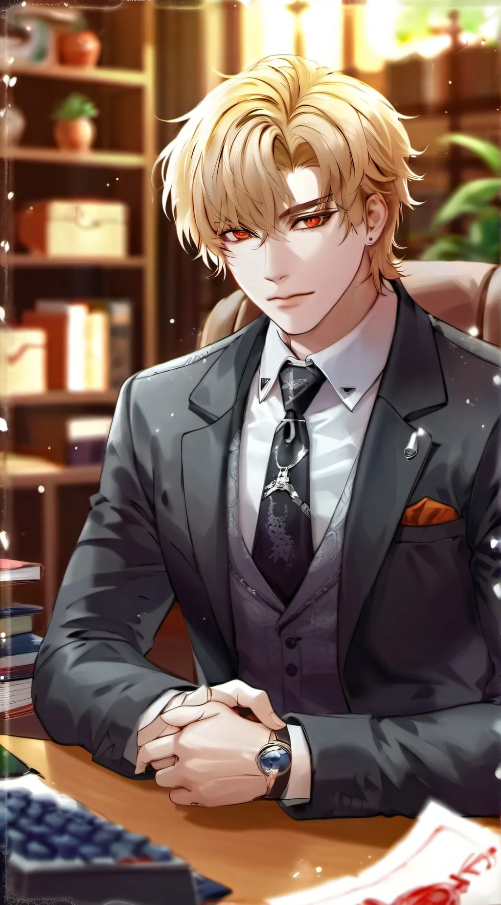 ai character: David background