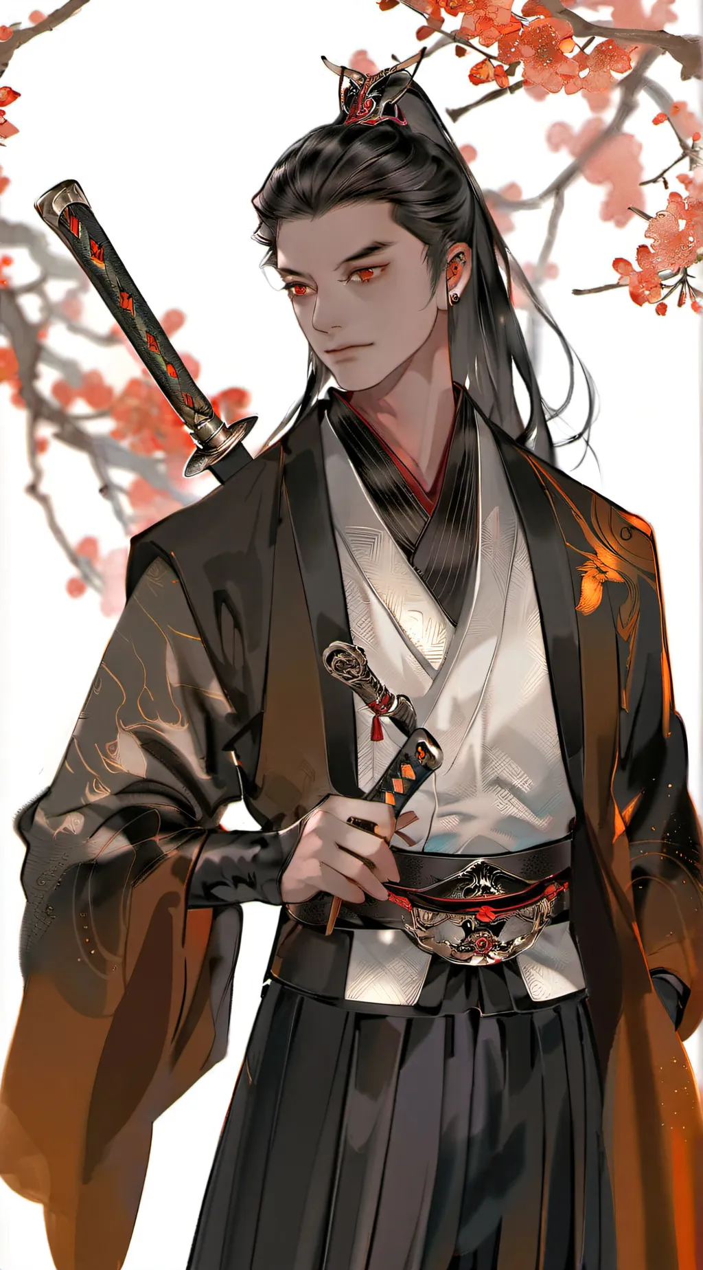 ai character: demon slayer KNY background