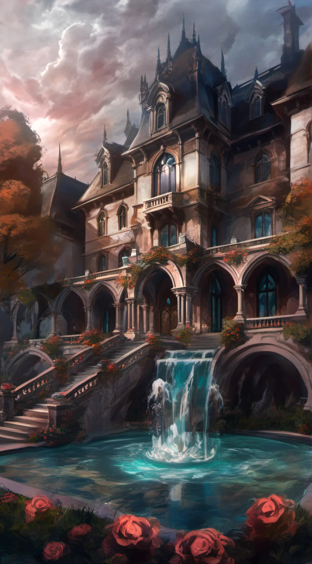 ai character: House of Maestro background