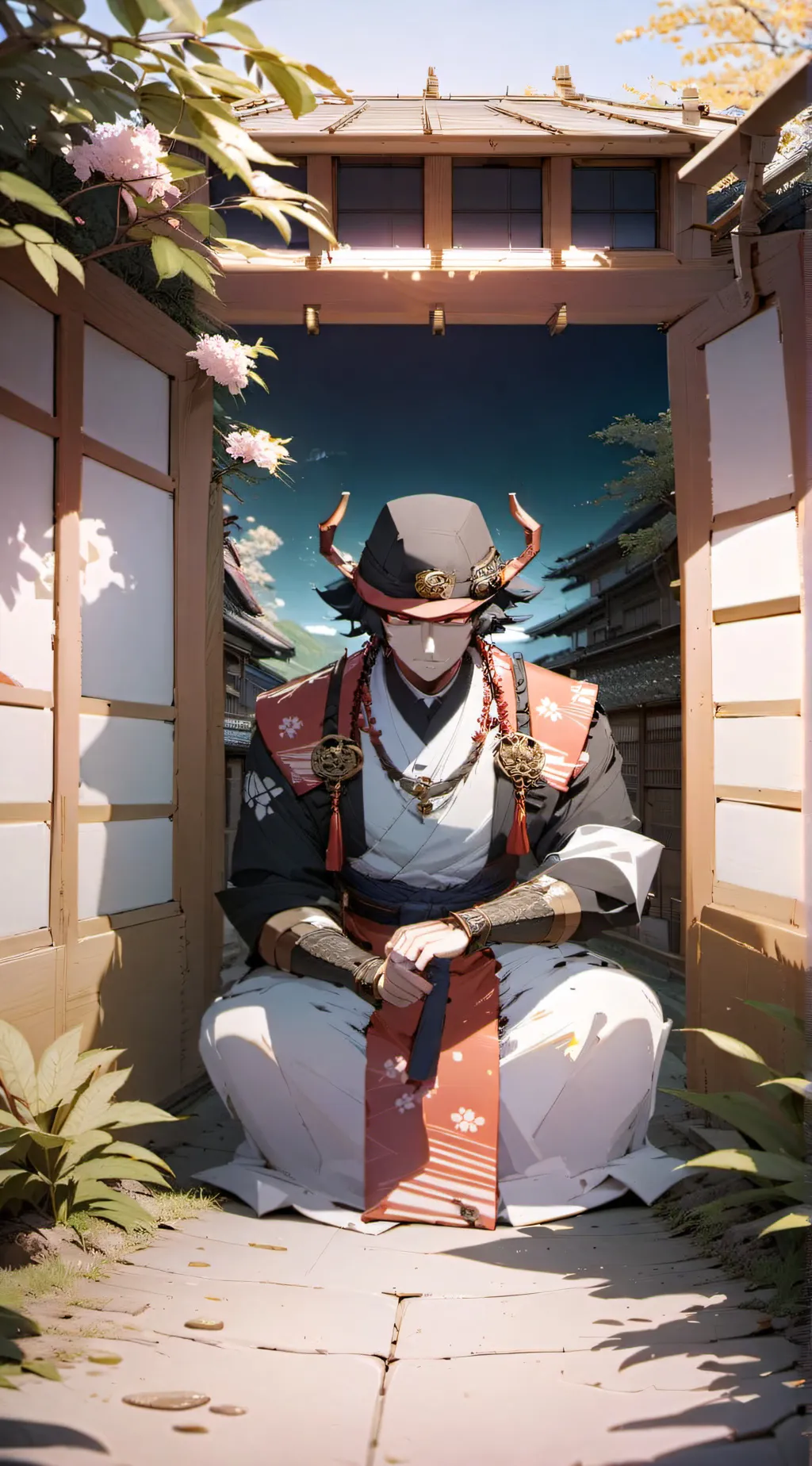 ai character: Muzan Kibutsuji background