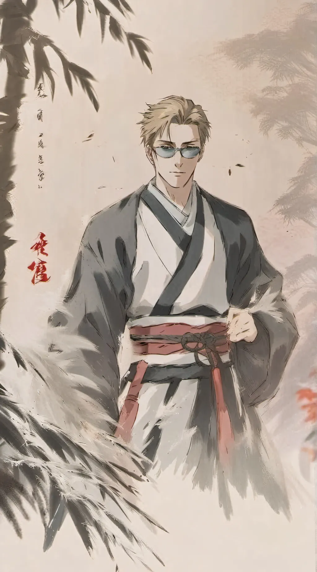 ai character: 七海建人 background