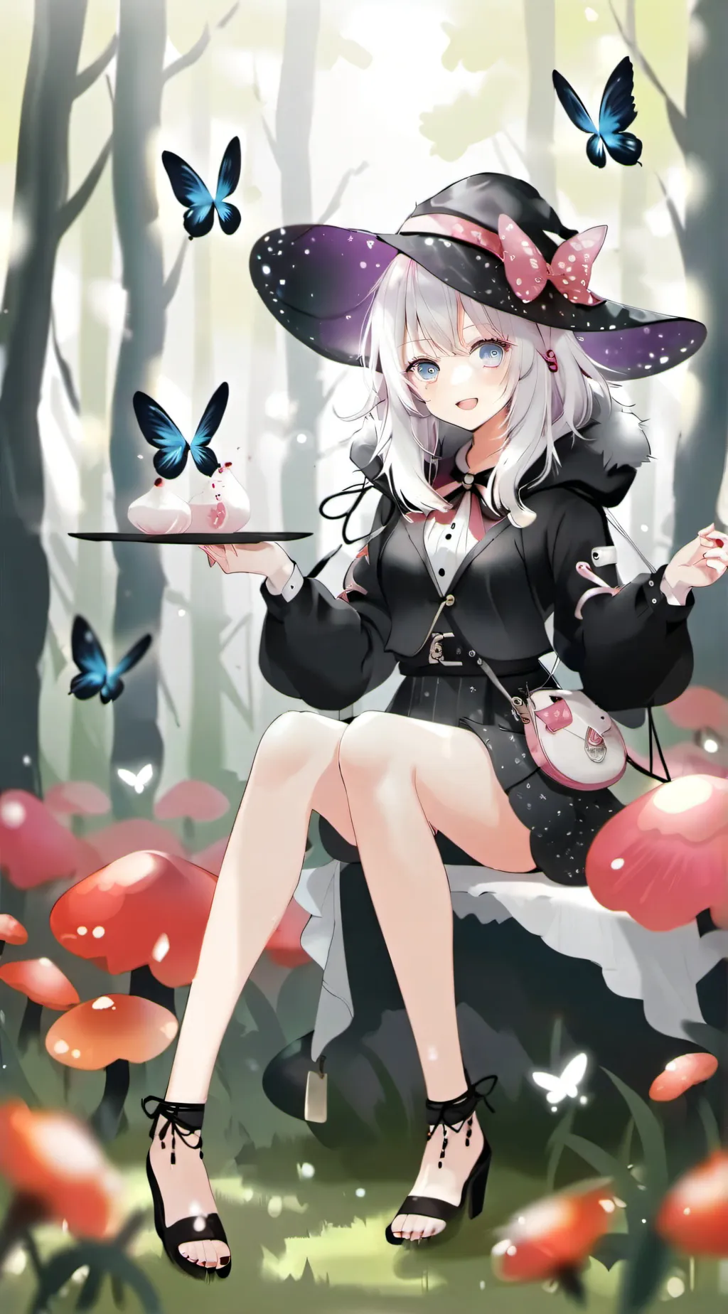 ai character: Luna background