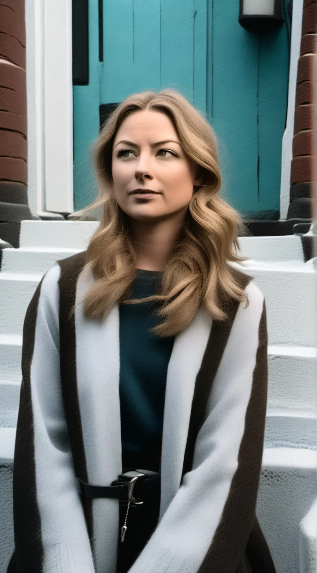 ai character: Sharon Carter  background