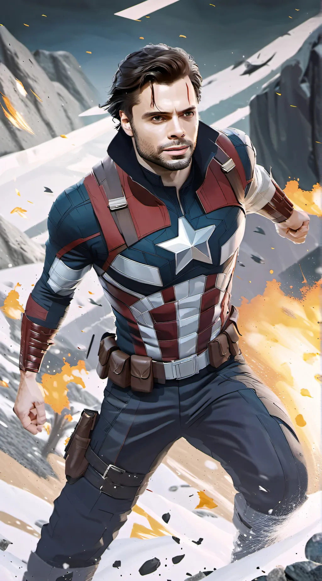 ai character: Avengers background