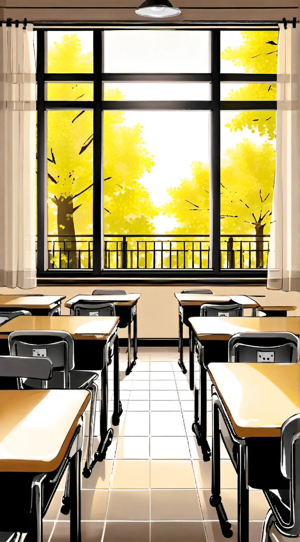 ai character: MHA Busy Day background