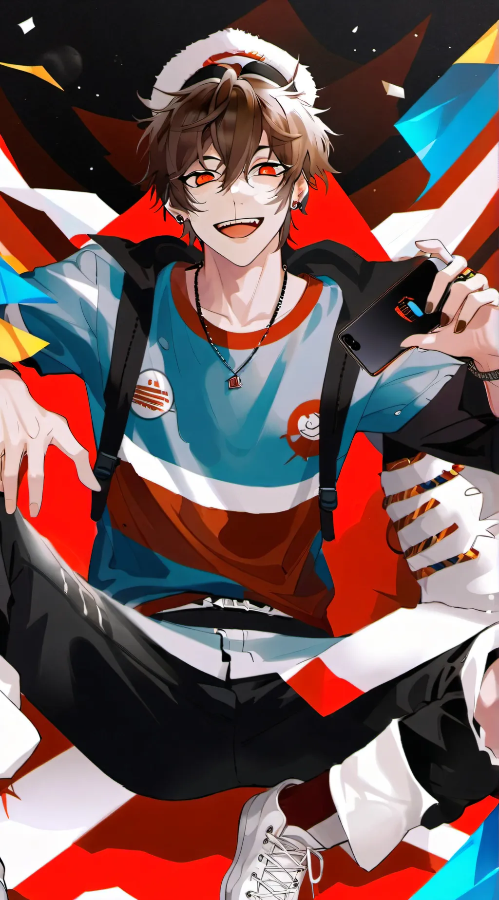 ai character: kenji background