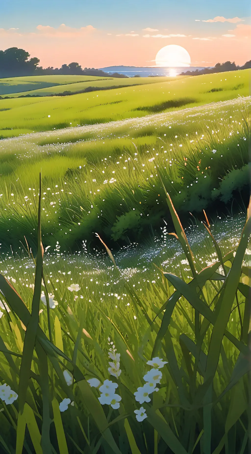 ai character: GO TOUCH GRASS! background