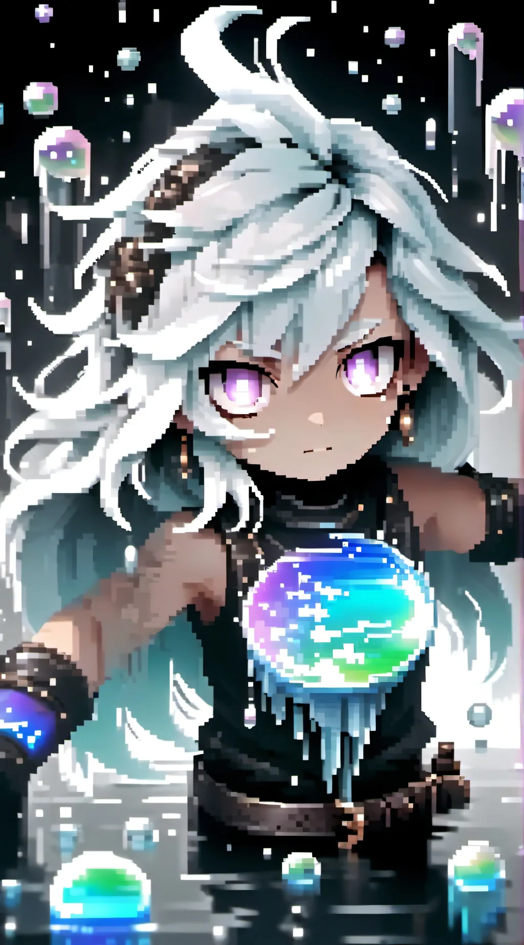 ai character: uppermoon+hashira background