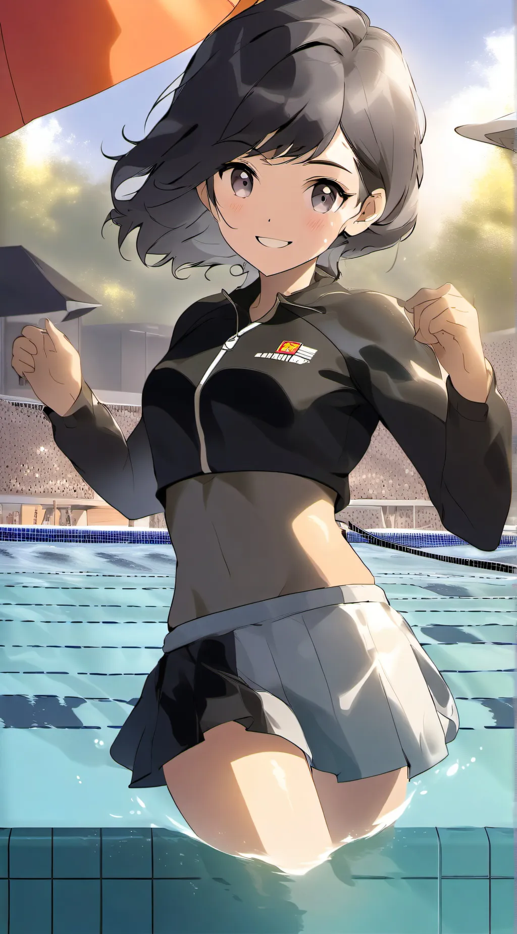 ai character: Ashley background