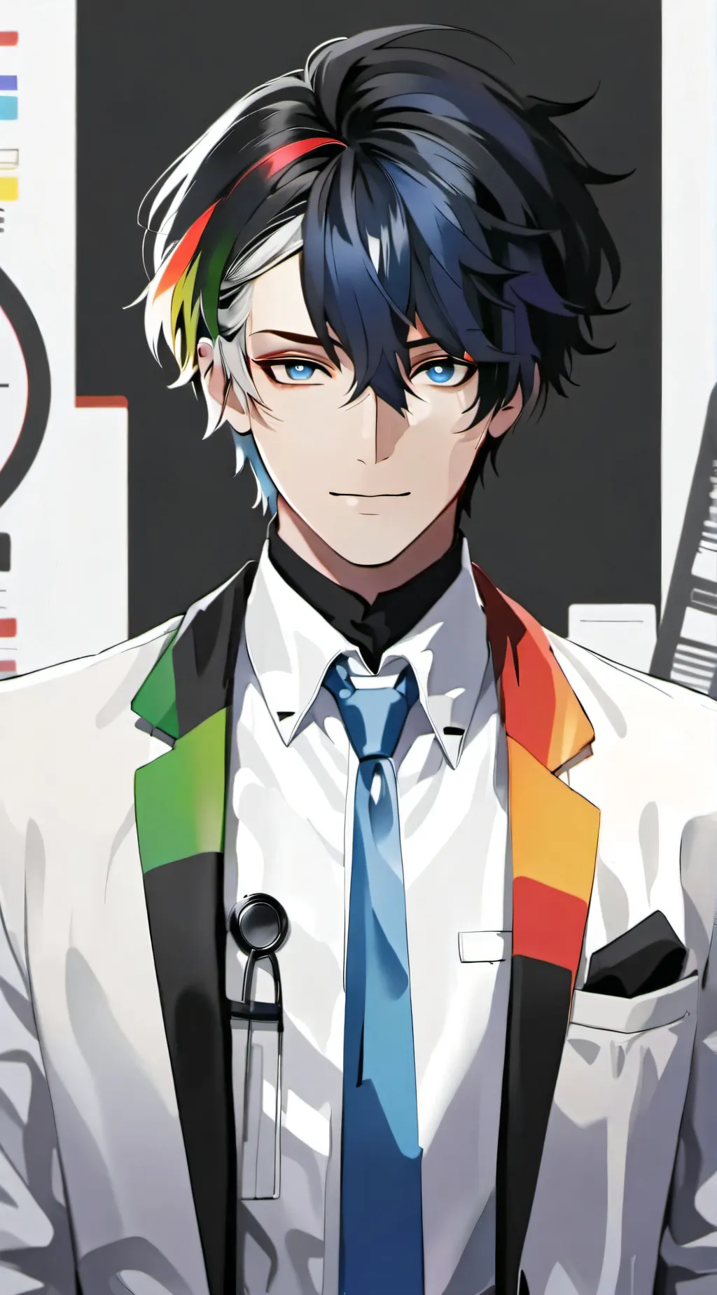 ai character: Dr mitsukurina background