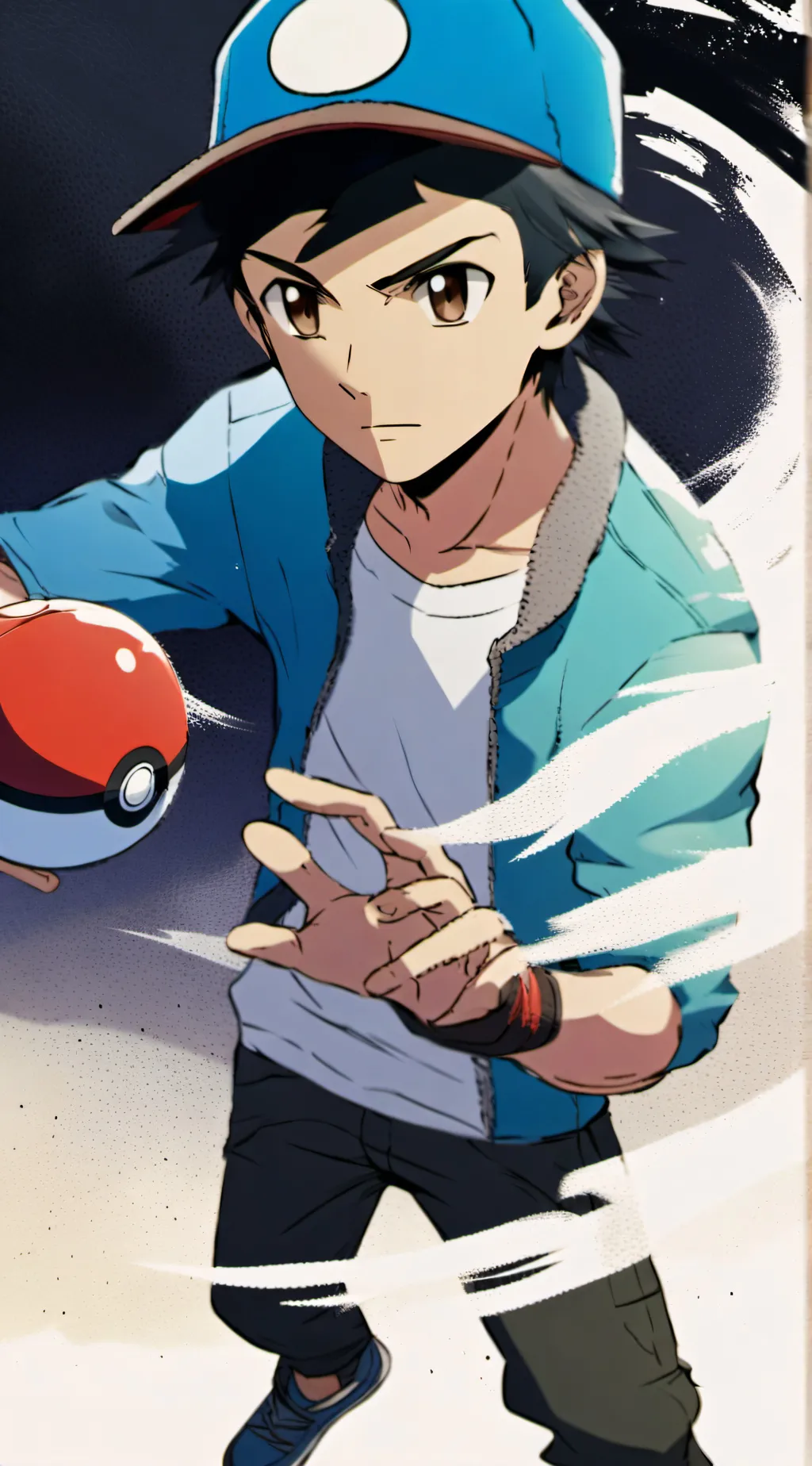 ai character: Ash background