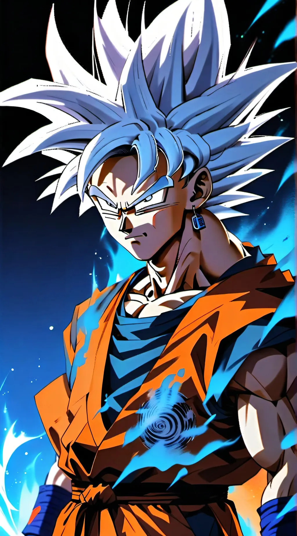 ai character: PUI GOKU  background