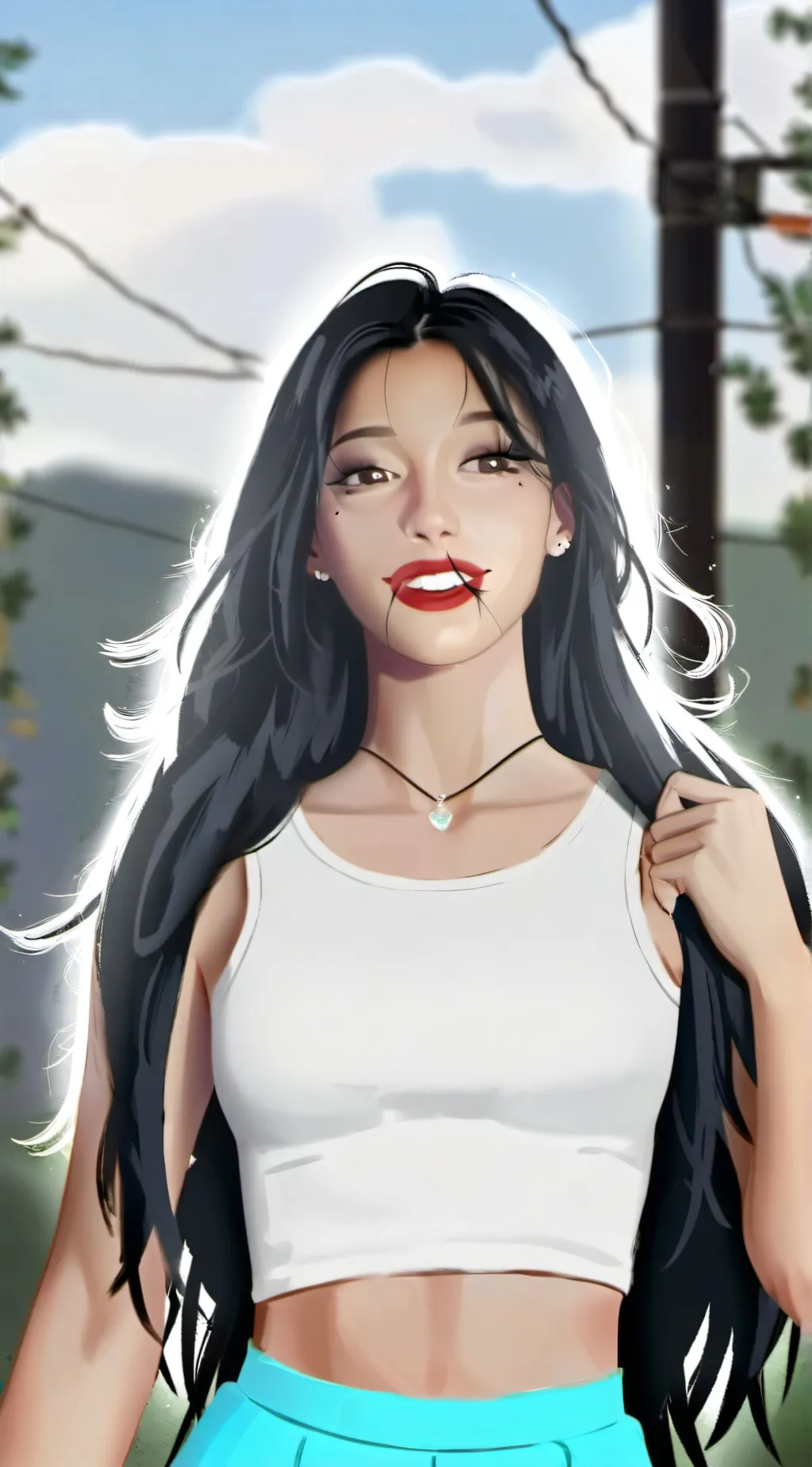 ai character: Abigail/aby/Sam background