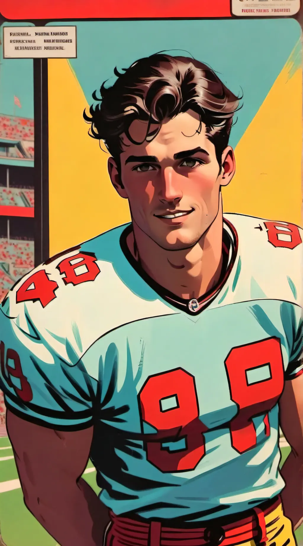 ai character: Alex Walter  background